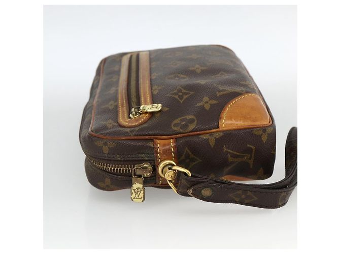 LOUIS VUITTON Clutch Marly Dragonne GM Monogram M51825 LV Auth BA11549 Monogramma - vista 3
