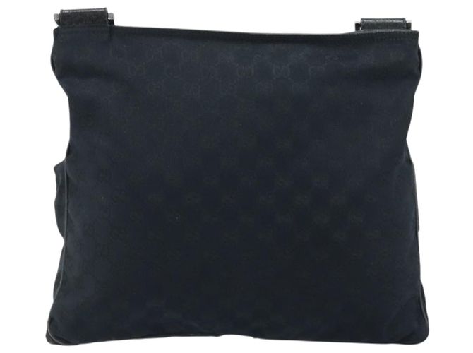 Borsa a Spalla Gucci GG Canvas Web Sherry Line Nera Rossa Verde 169937 Auth YKZ350 Nero Rosso - vista 2