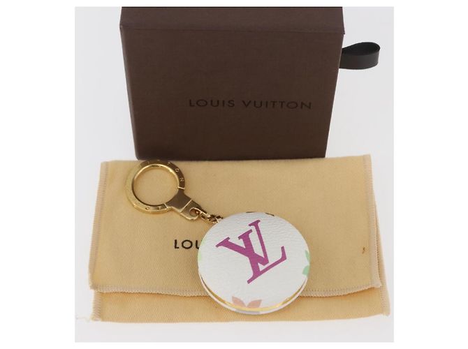 LOUIS VUITTON Charm Astropill Monogram Multicolore Bianco M51911 LV Auth BA11974V - vista 9