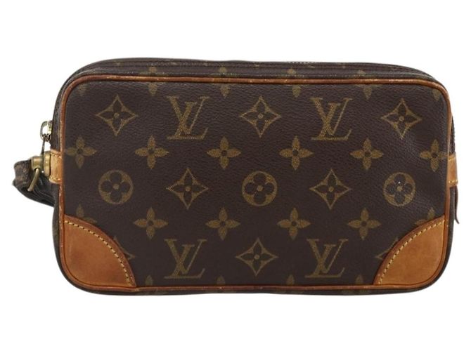 LOUIS VUITTON Clutch Marly Dragonne PM Monogram M51827 LV Auth BA11848 Monogramma - vista 13