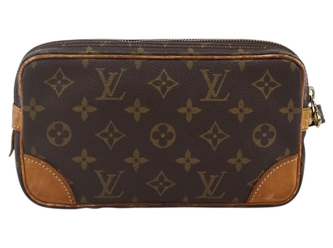 LOUIS VUITTON Clutch Marly Dragonne PM Monogram M51827 LV Auth BA11848 Monogramma - vista 2