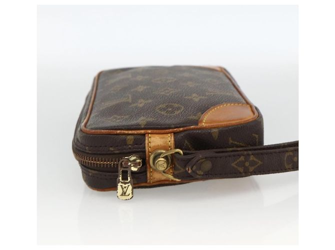 LOUIS VUITTON Clutch Marly Dragonne PM Monogram M51827 LV Auth BA11848 Monogramma - vista 3