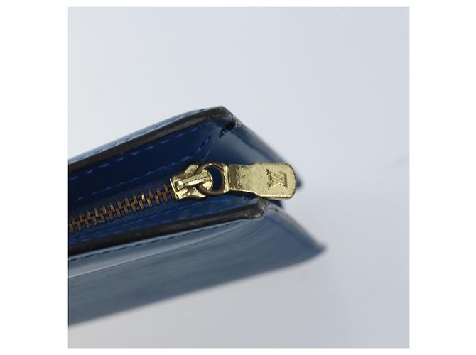 LOUIS VUITTON Pochette Crete Epi Blu M48405 LV Auth BAZ283 - vista 9