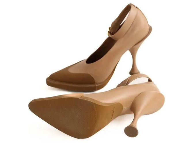 Burberry Tacchi marroni Marrone - vista 6