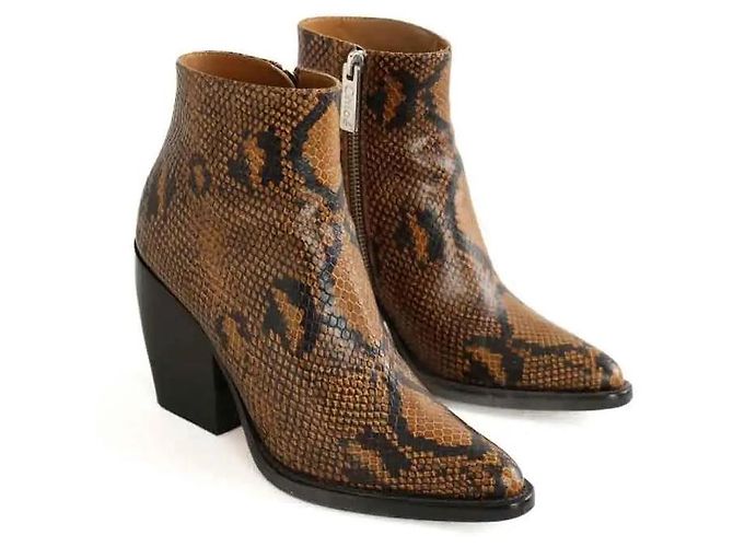 Chloé Stivali marroni Marrone - vista 3