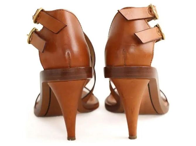 Chloé Camelfarbene Absätze Kamel - Ansicht 2
