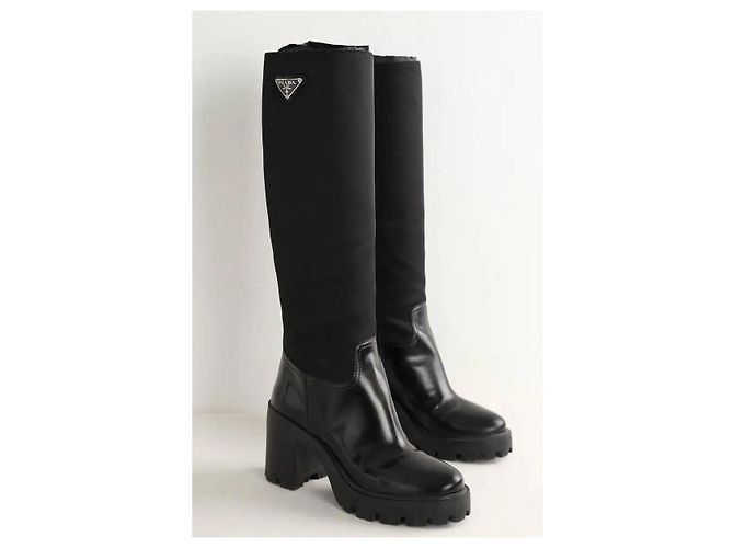 Prada Stivali neri Nero - vista 3