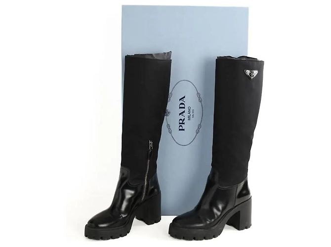 Prada Stivali neri Nero - vista 7