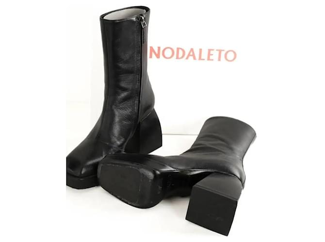 Nodaleto Botas negras Negro - vista 6