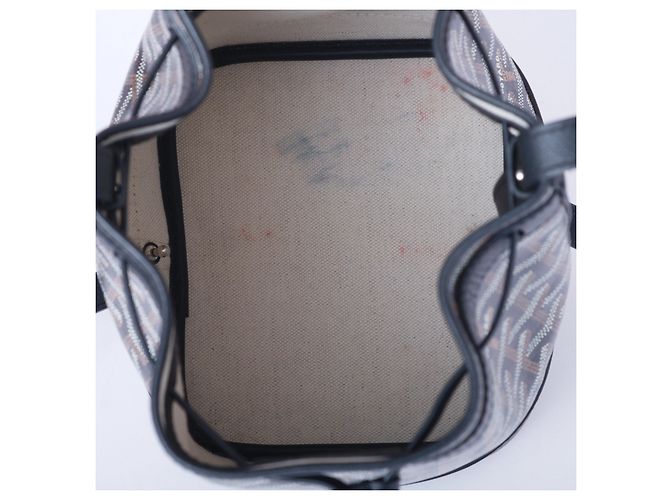 Borsa a secchiello Petit Flot PM in Goyardine Nero - vista 6