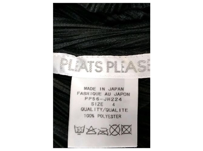 Pleats Please Schwarzes Kleid - Ansicht 7