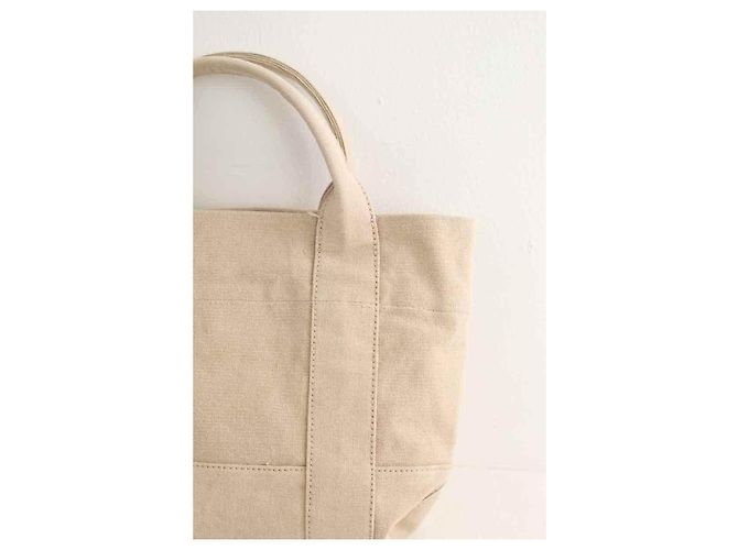 Borsa a tracolla Soeur in tessuto beige - vista 5