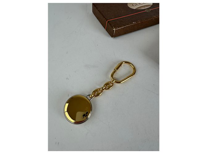 Pendente Chiave Vintage Gucci GG Oro Nero D'oro - vista 5