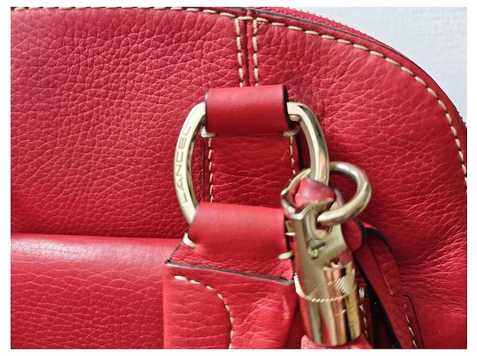 Borsa Lancel Adjani Rosso - vista 10