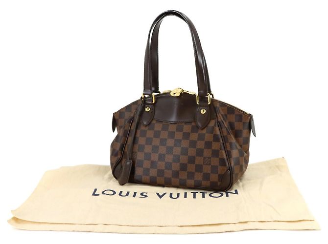 Borsa Louis Vuitton Damier Verona PM Marrone Damier ebene - vista 2