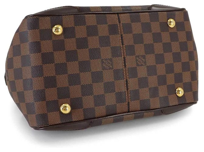 Borsa Louis Vuitton Damier Verona PM Marrone Damier ebene - vista 5