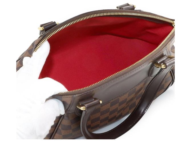Borsa Louis Vuitton Damier Verona PM Marrone Damier ebene - vista 7