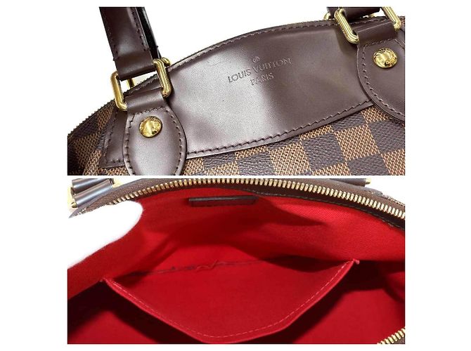 Borsa Louis Vuitton Damier Verona PM Marrone Damier ebene - vista 9