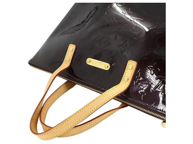 Louis Vuitton Monogram Vernis Bellevue PM Tote-Handtasche Bordeaux - Ansicht 5