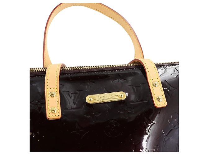 Louis Vuitton Monogram Vernis Bellevue PM Tote-Handtasche Bordeaux - Ansicht 8