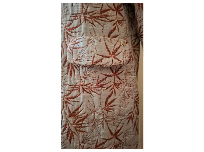 Autre Marque Abrigo MOTEL Palme talla M Beige Coral - vista 10