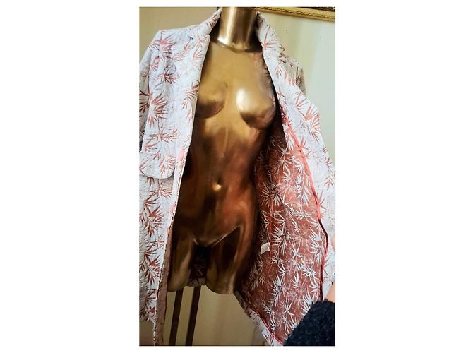 Autre Marque Abrigo MOTEL Palme talla M Beige Coral - vista 17