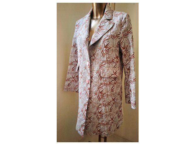 Autre Marque Abrigo MOTEL Palme talla M Beige Coral - vista 6