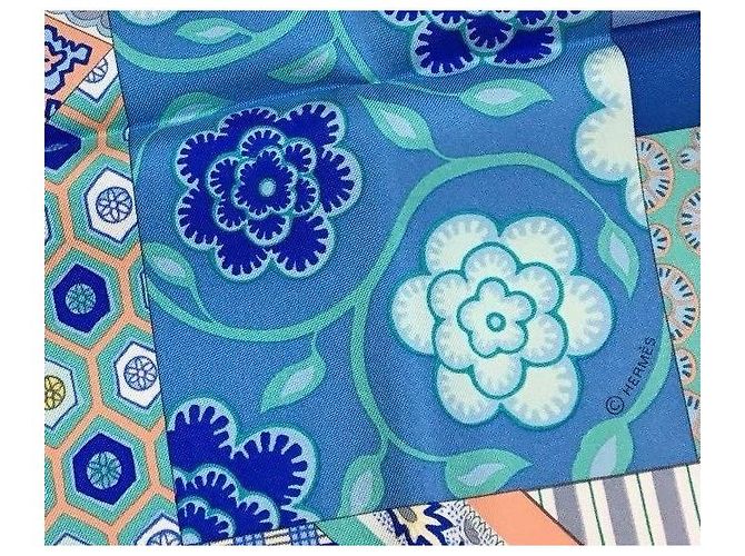 Hermès: Quadrato/Foulard "L'Arte del Sarasa" Nuovo con Etichetta Multicolore - vista 4