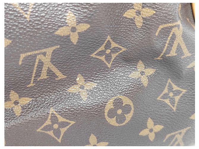 Borsa a mano Speedy Louis Vuitton in tela Monogram 40 Marrone - vista 5