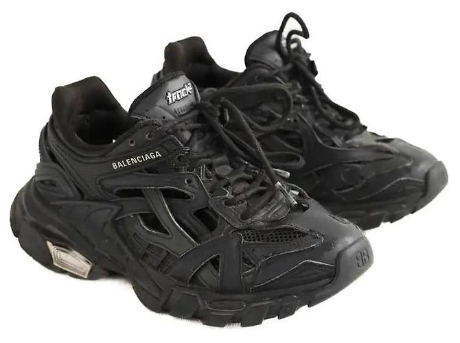 Balenciaga Baskets noires - vue 3