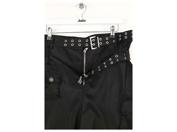 Ganni Black Bermuda - view 2