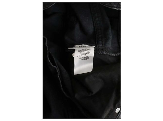 Isabel Marant Etoile Jeans anchos negros - vista 6