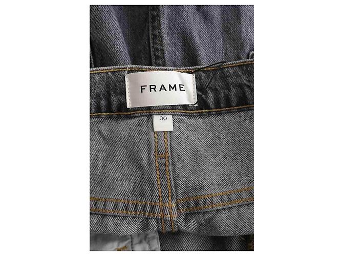 Frame Denim Short gris - vue 5