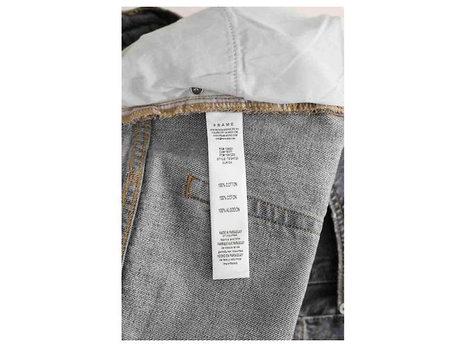 Frame Denim Short gris - vue 6