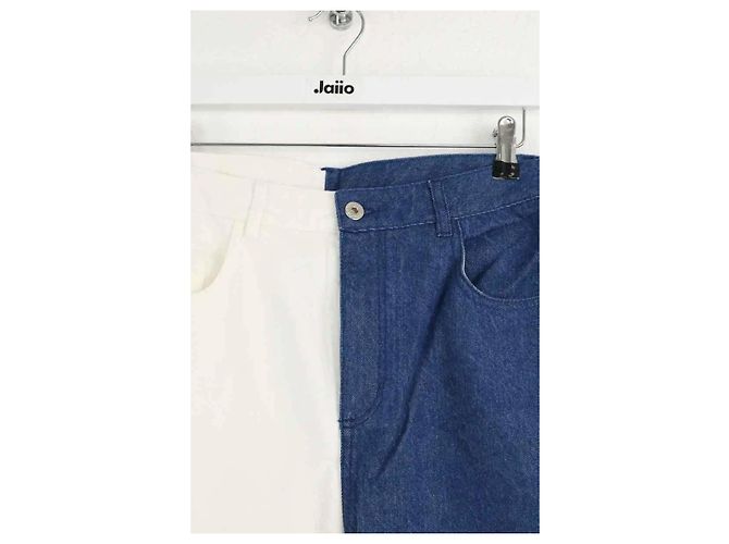 Marques Almeida Jeans blancos de pierna ancha - vista 2