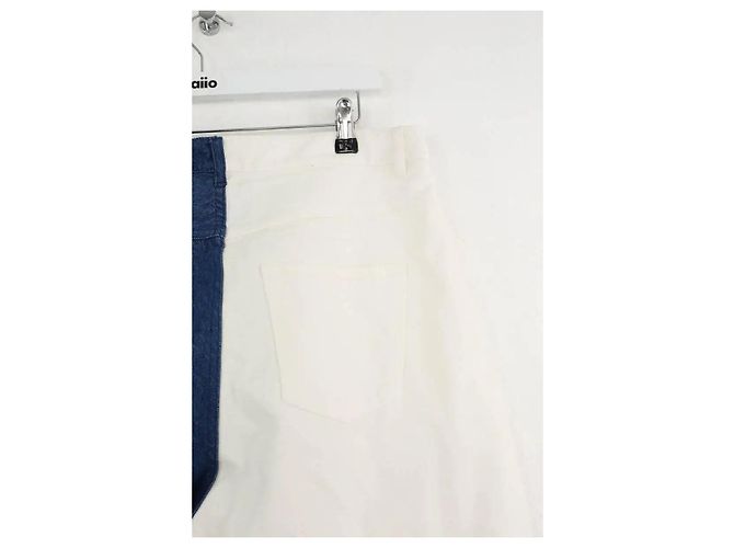 Marques Almeida Jeans blancos de pierna ancha - vista 4
