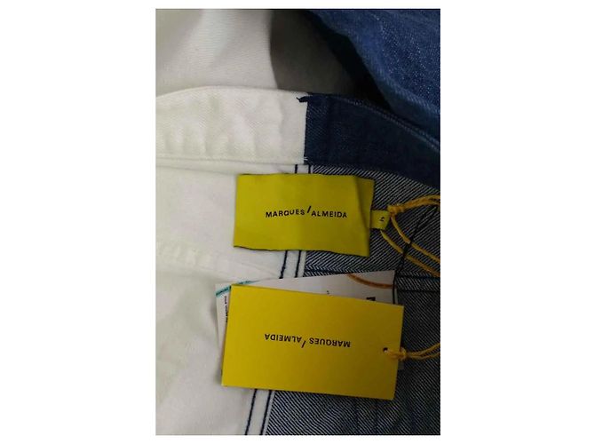 Marques Almeida Jeans blancos de pierna ancha - vista 5