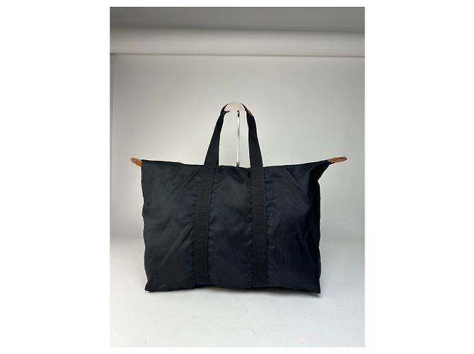 Vintage Courreges Reisetasche aus Polyester schwarz - Ansicht 2