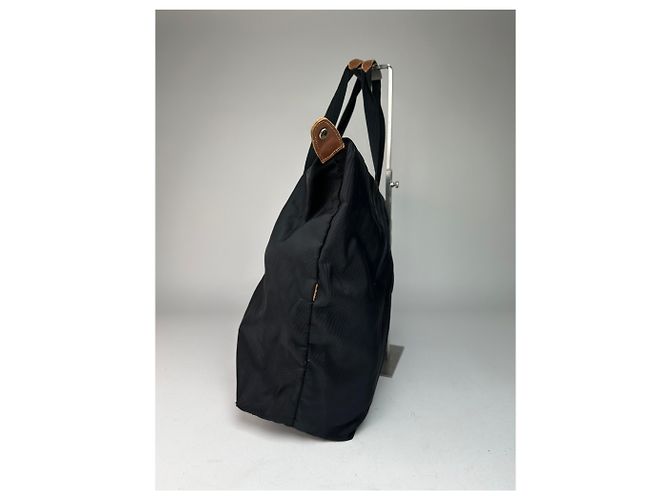 Vintage Courreges Reisetasche aus Polyester schwarz - Ansicht 6