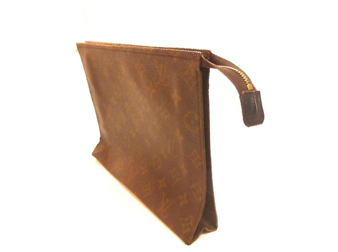 Louis Vuitton Pochete 26 Monograma - Anos 80 Marrom - vista 3