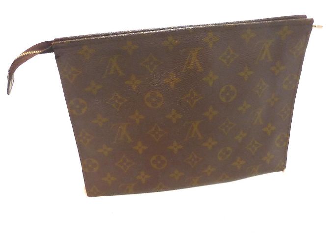 Louis Vuitton Pochete 26 Monograma - Anos 80 Marrom - vista 5