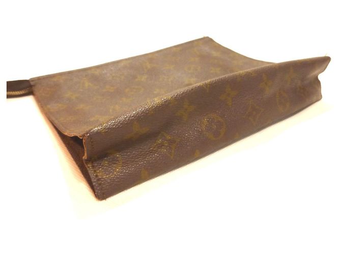 Louis Vuitton Pochete 26 Monograma - Anos 80 Marrom - vista 6