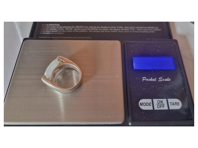 Clio Blue Émilienne Ring aus Silber mit Mondstein - Ansicht 12