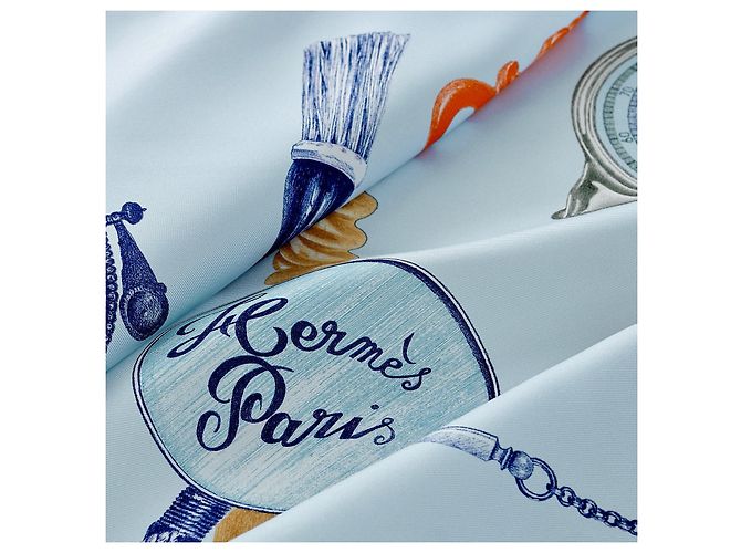 Hermès: Pañuelo "Somos Inseparables" 90 cm Multicolor - vista 3