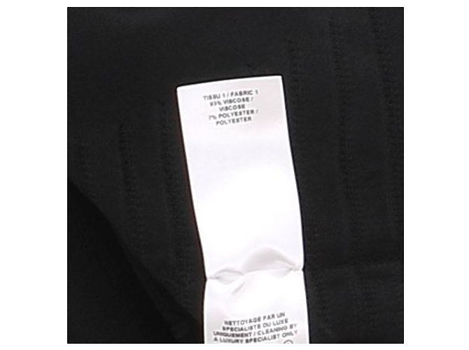 Alaïa Maxikleid Schwarz - Ansicht 7