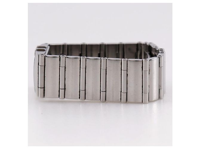 Orologio Omega Constellation Carré in acciaio inossidabile Nero - vista 4