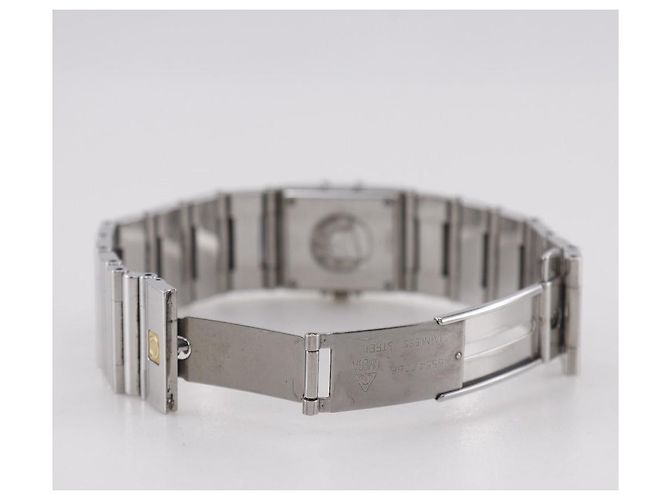 Orologio Omega Constellation Carré in acciaio inossidabile Nero - vista 5