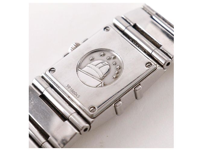Orologio Omega Constellation Carré in acciaio inossidabile Nero - vista 6