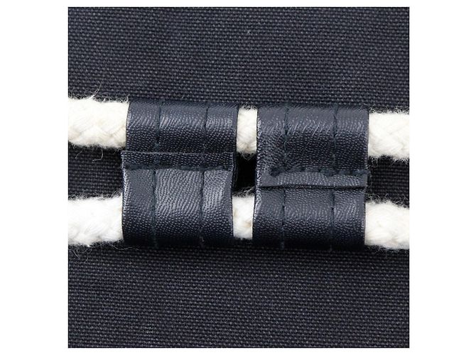 Chanel SOLEIL Canvas Schultertasche Schwarz - Ansicht 16