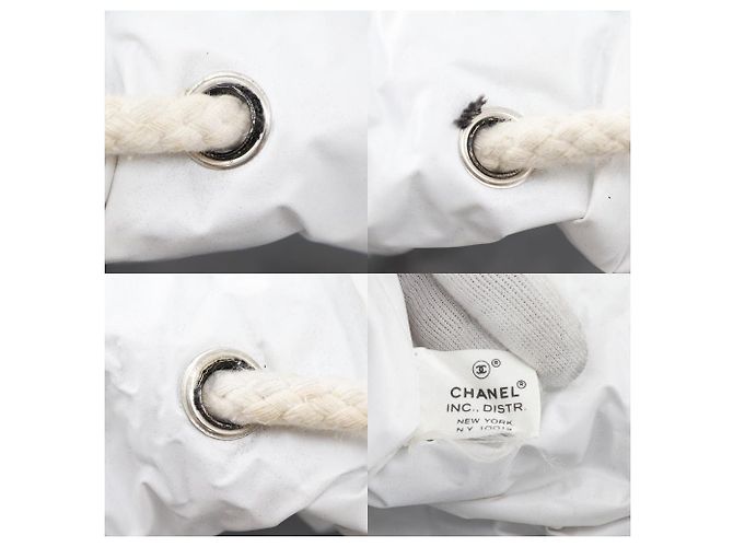 Chanel SOLEIL Canvas Schultertasche Schwarz - Ansicht 18